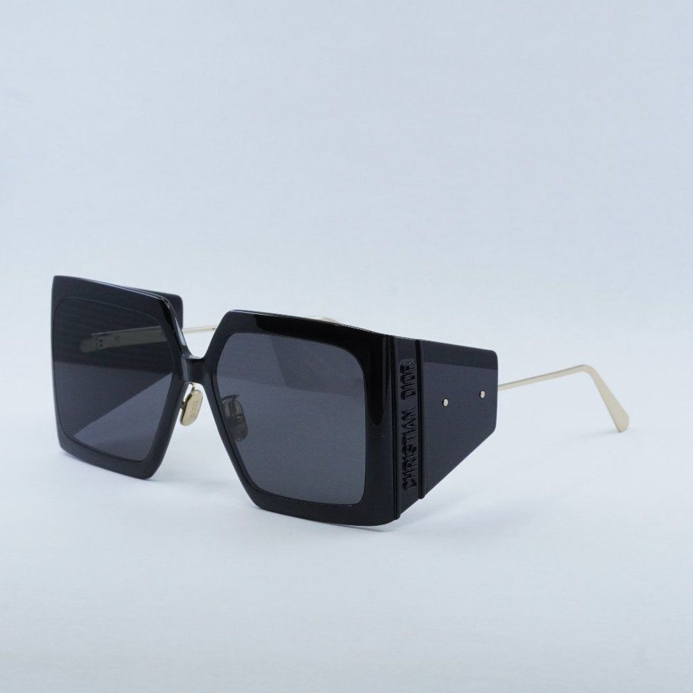 NEW DIOR DIORSOLAR S1U 10A0 BLACK GREY SUNGLASSES - Picture 4 of 13